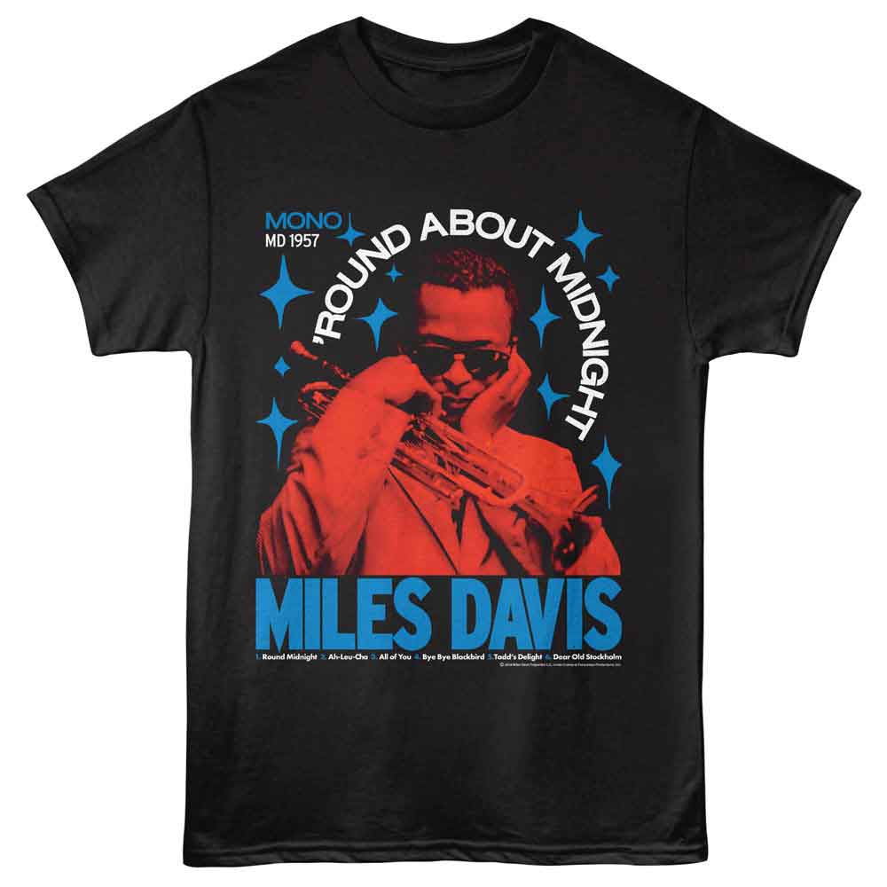 Miles Davis - MILES DAVIS ROUND ABOUT MIDNIGHT 57 Adult Shirt