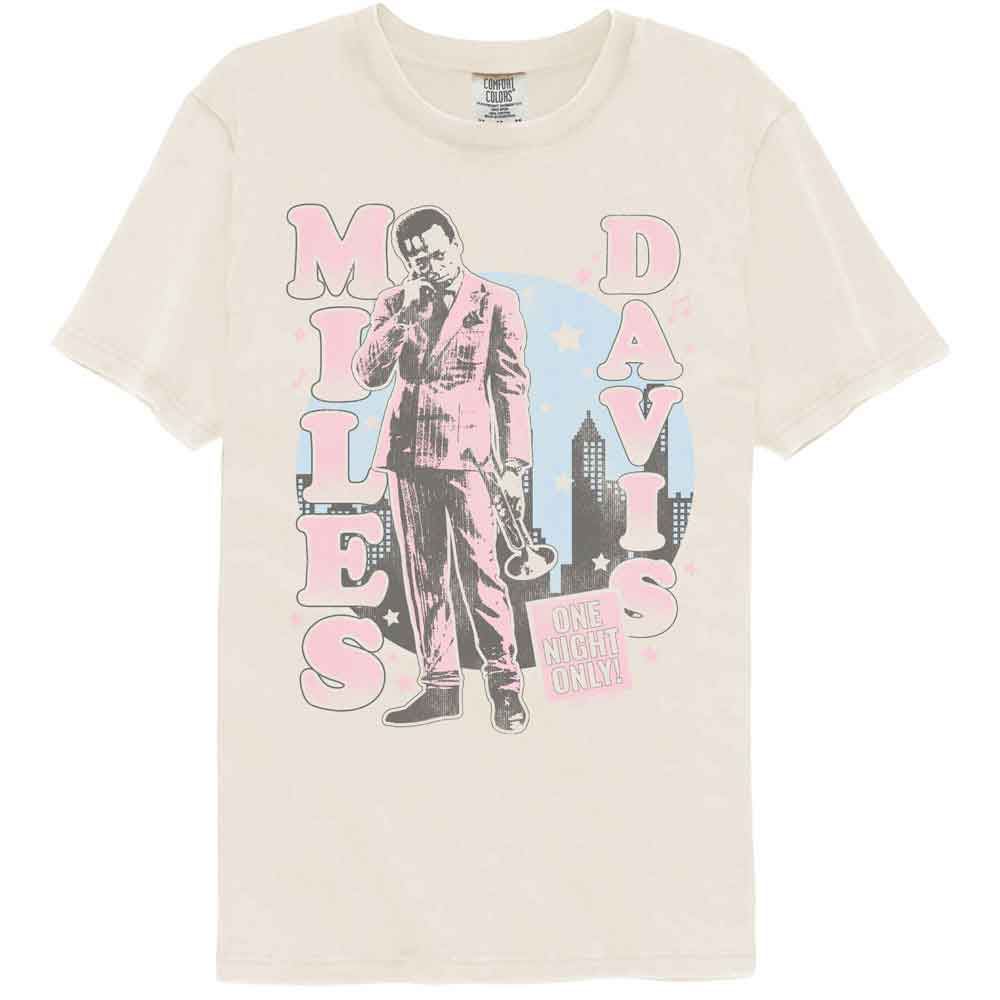 Miles Davis - MILES DAVIS ONE NIGHT ONLY CITYSCAPE Adult Shirt