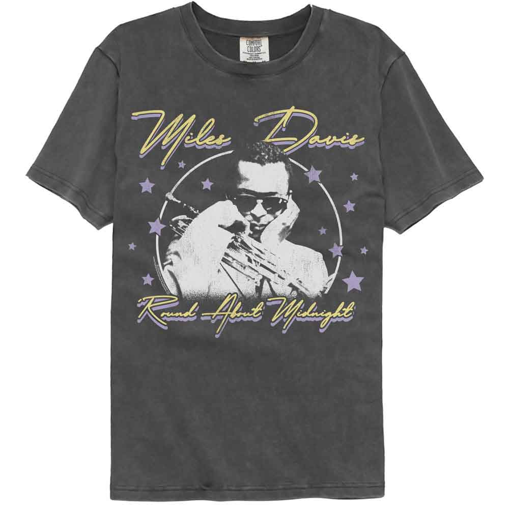 Miles Davis - MILES DAVIS ROUND ABOUT MIDNIGHT STARS Adult Shirt