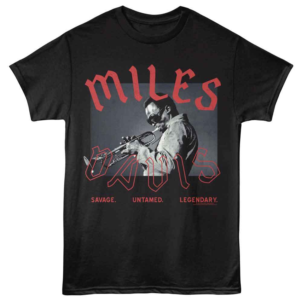Miles Davis - MILES DAVIS UNTAMED LEGENDARY Adult Shirt