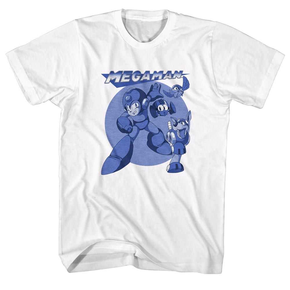 Mega Man - MEGABLUES Adult Shirt