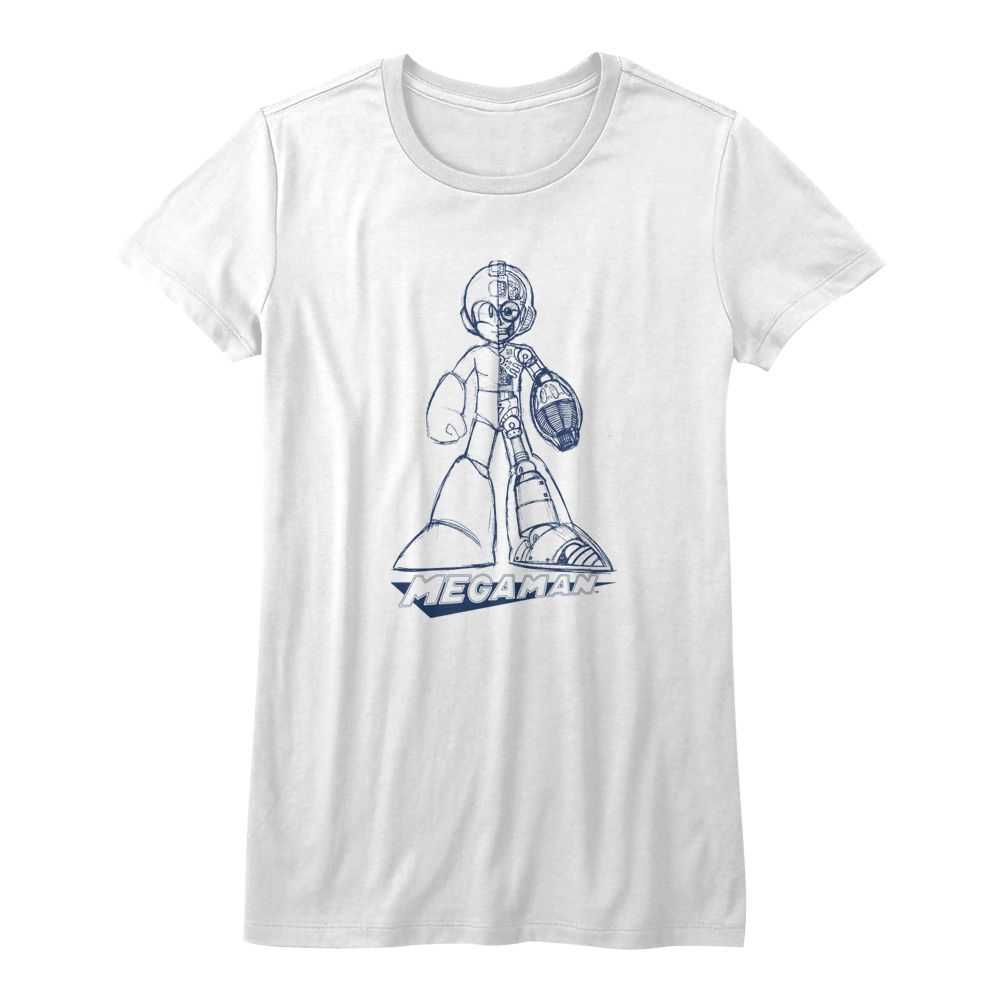 Mega Man - BLUEPRINT Adult Shirt