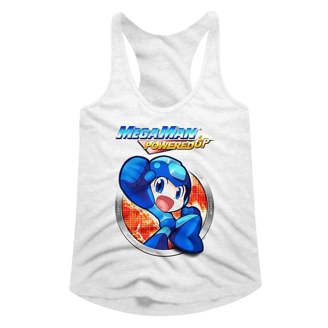 Mega Man - POWERED UP Adult Shirt