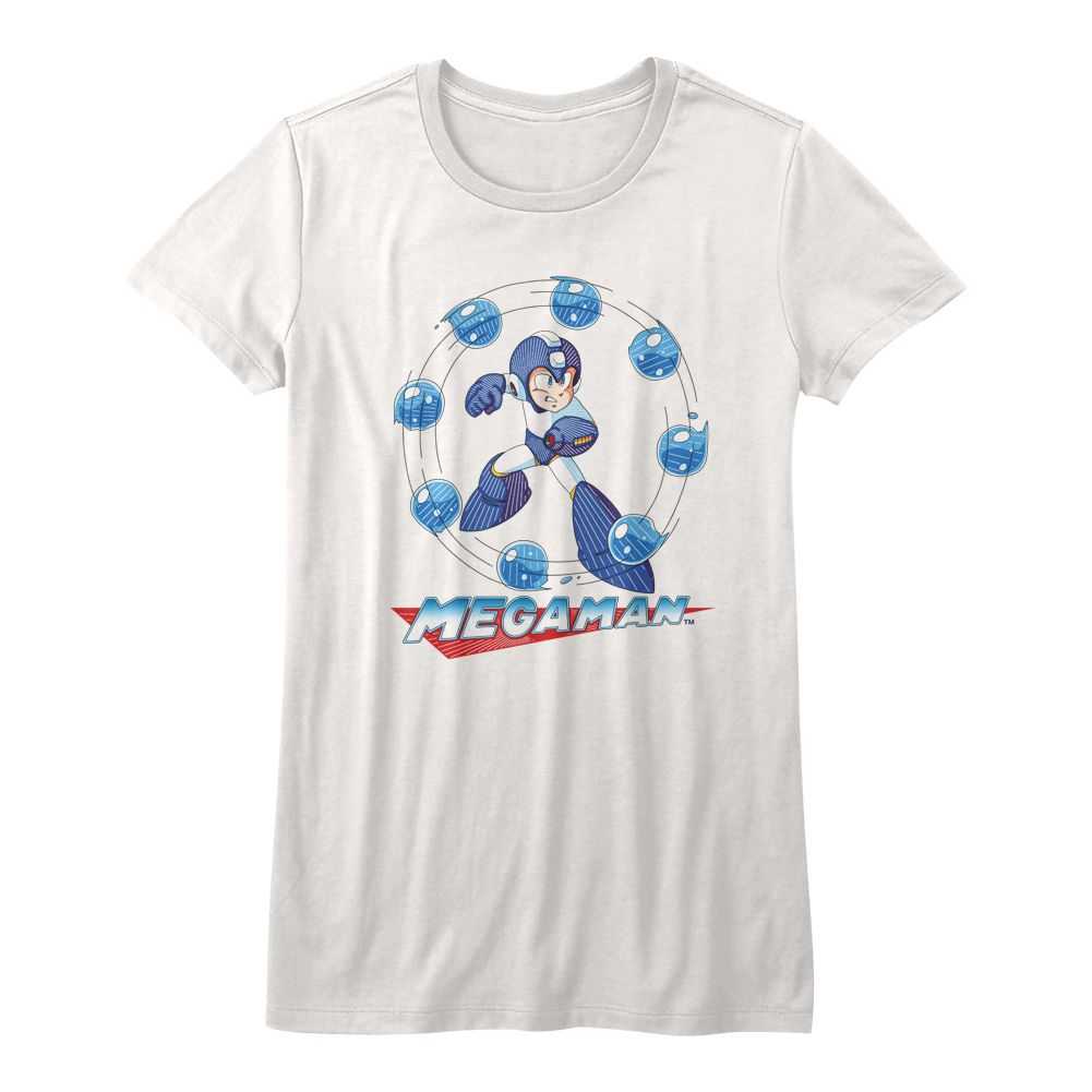 Mega Man - WATER SHIELD Adult Shirt