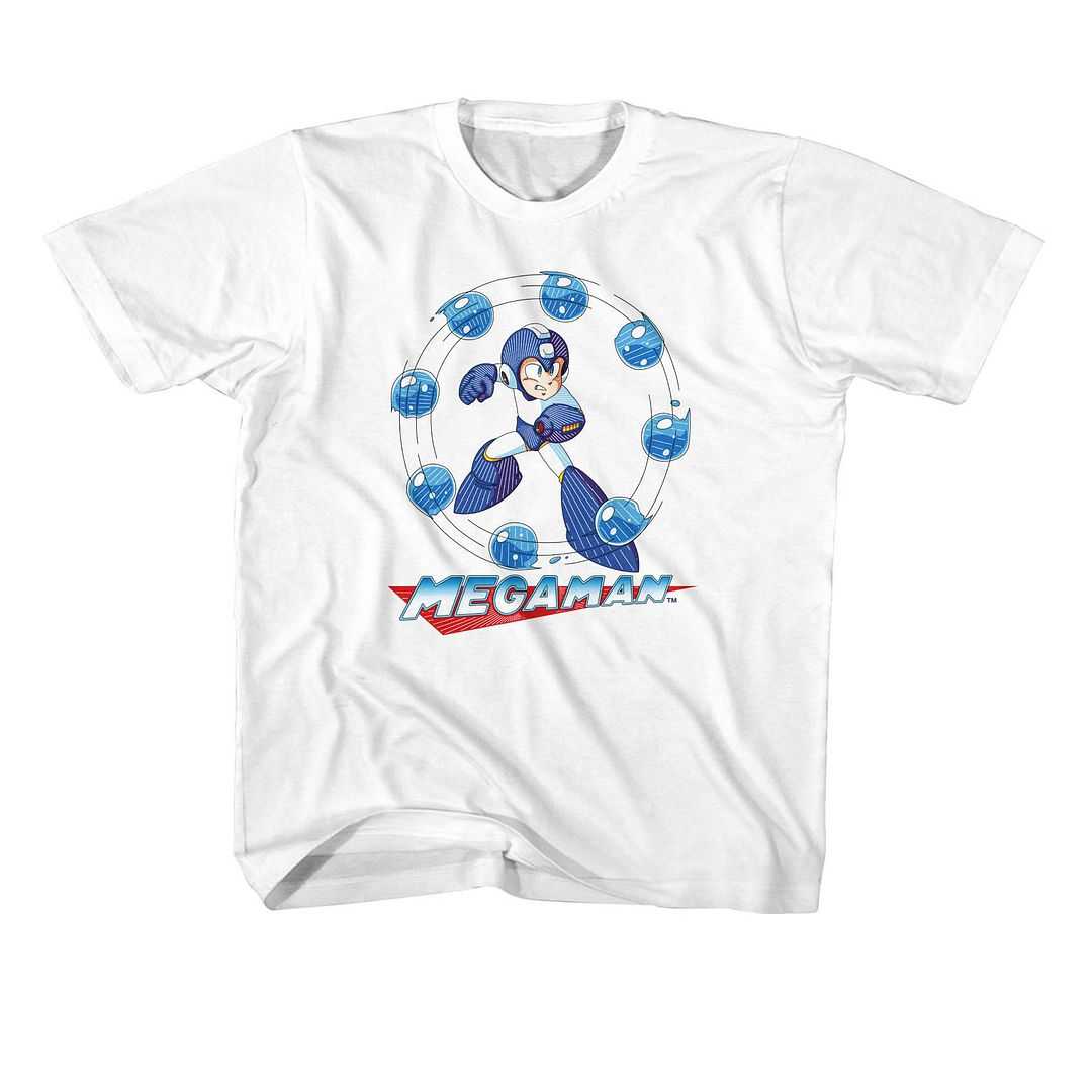 Mega Man - MEGA MAN WATER SHIELD Youth Shirt