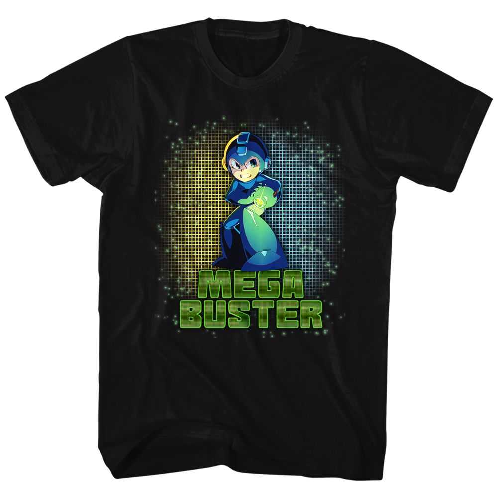 Mega Man - MEGA BUSTER Adult Shirt