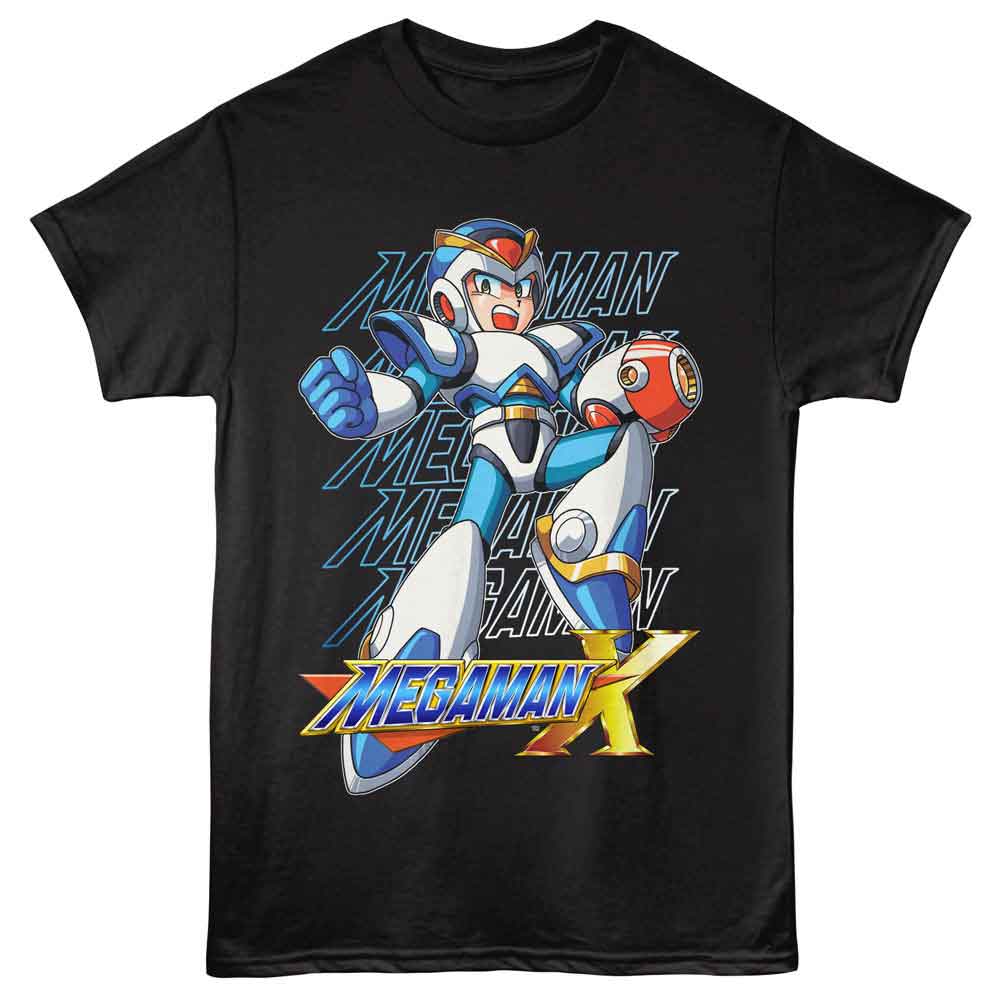 Mega Man - MEGA MAN REPEAT Adult Shirt