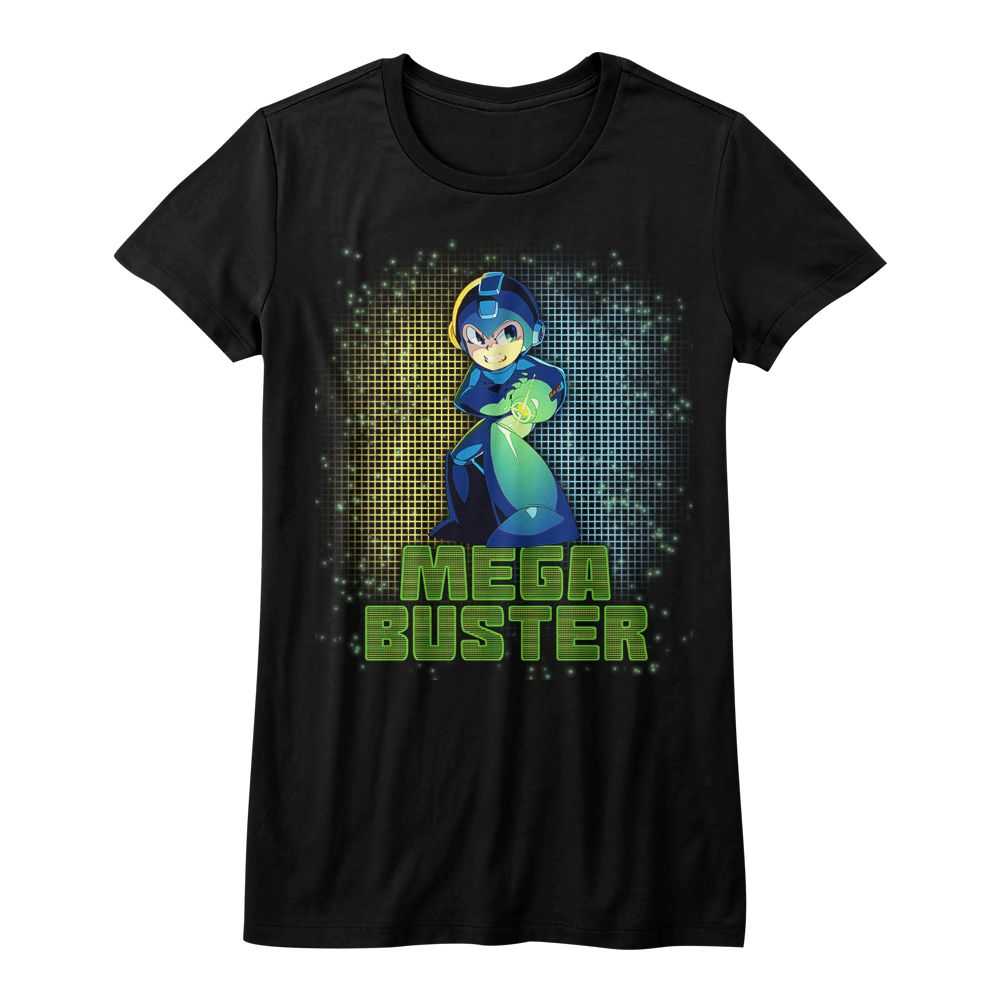 Mega Man - MEGA BUSTER Adult Shirt