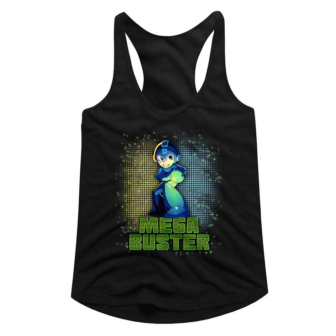 Mega Man - MEGA BUSTER Adult Shirt