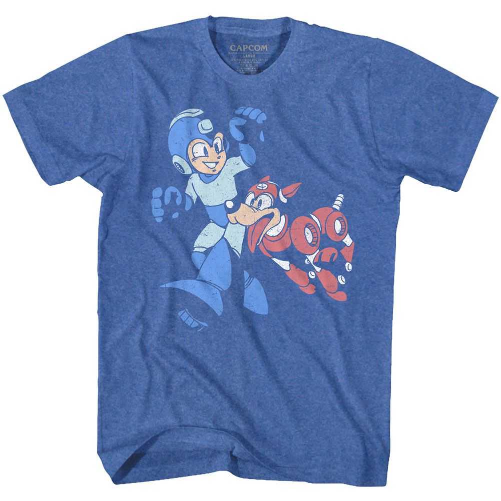 Mega Man - LETS GOOOO Adult Shirt
