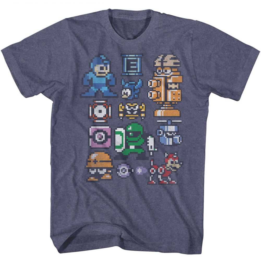 Mega Man - PIXELMANS Adult Shirt