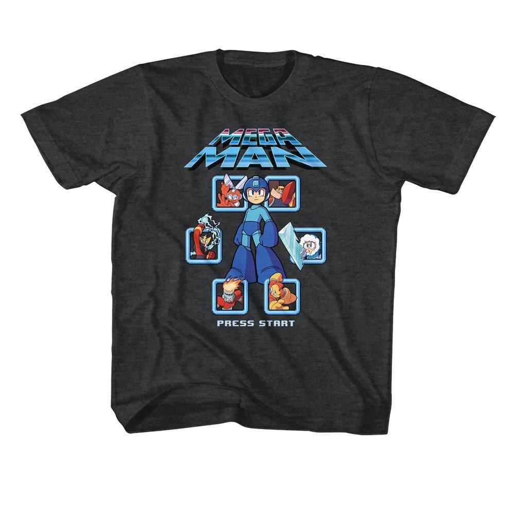Mega Man - MM1 SELECT SCREEN REMIX Youth Shirt
