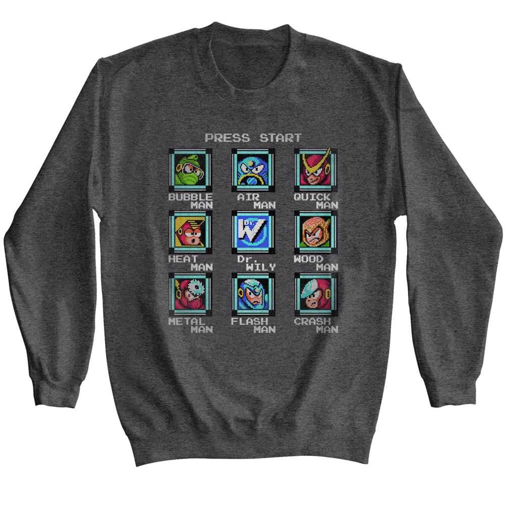 Mega Man - MEGA MAN STAGE SELECT Adult Shirt