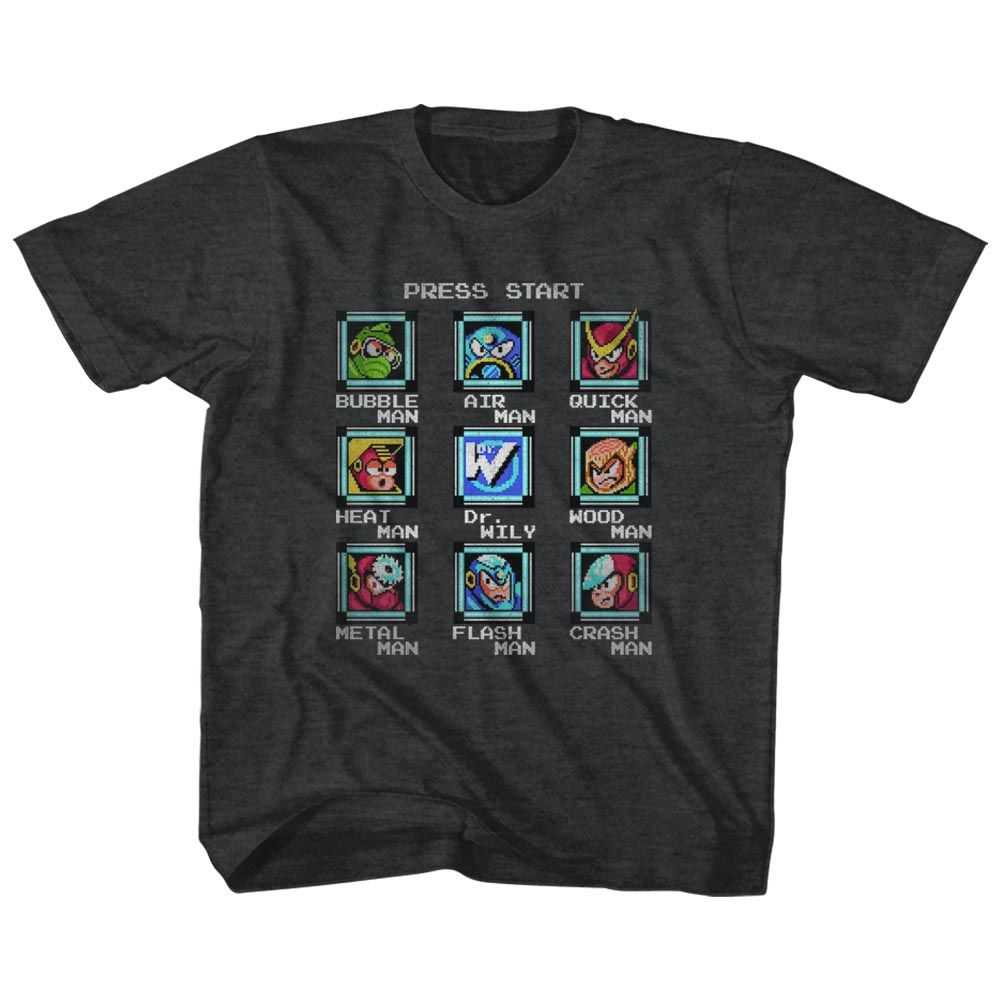 Mega Man - STAGE SELECT Youth Shirt