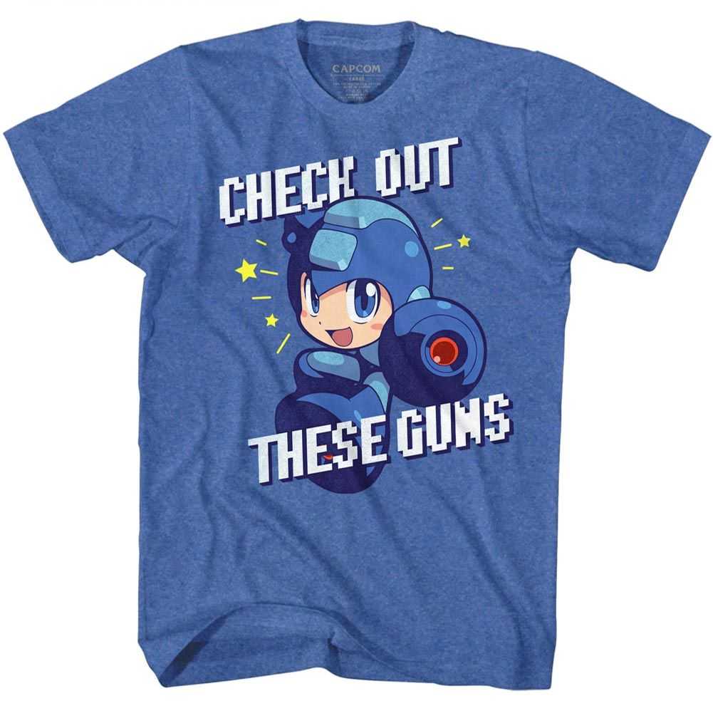 Mega Man - CHECK IT OUT Adult Shirt