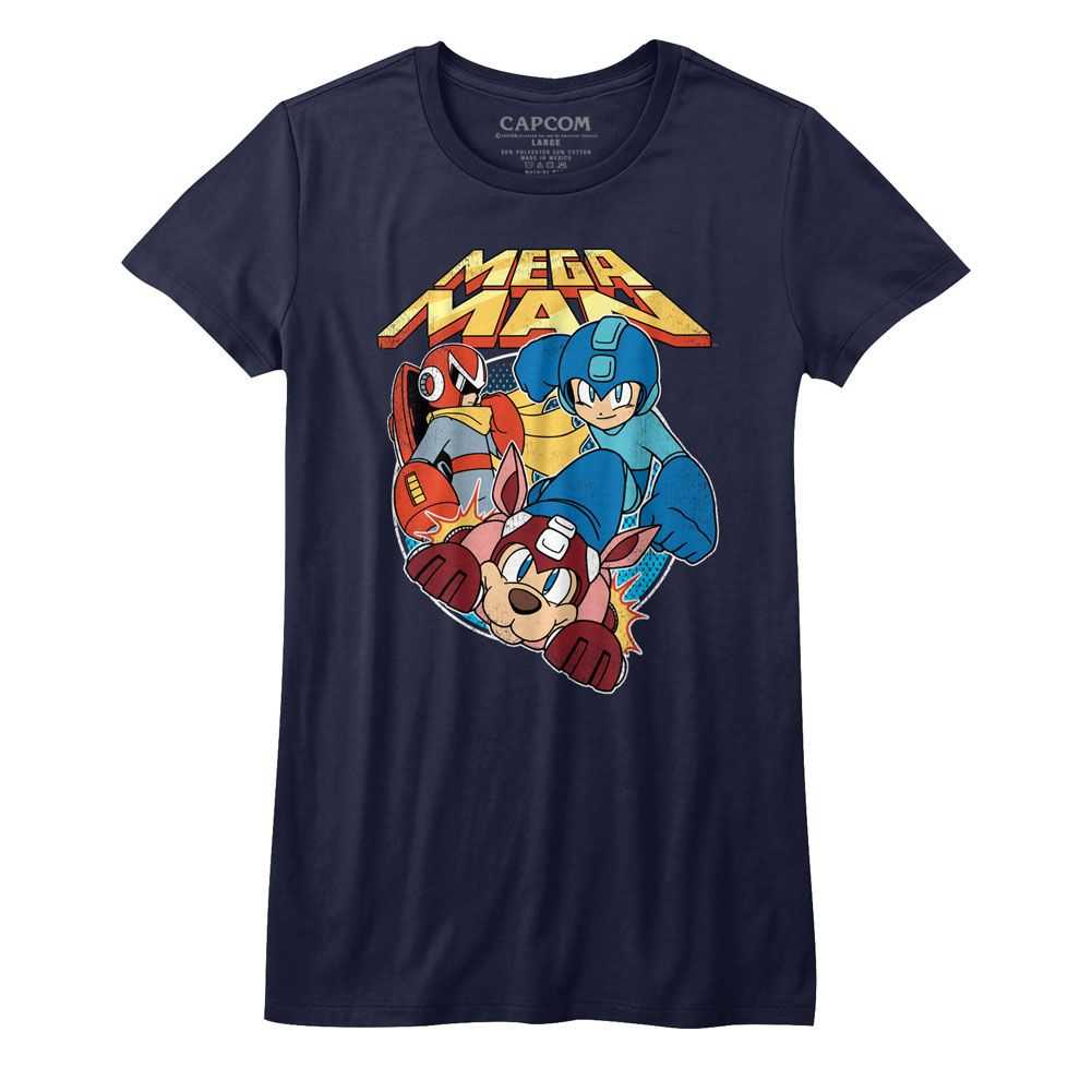 Mega Man - FLAT COLORS Adult Shirt