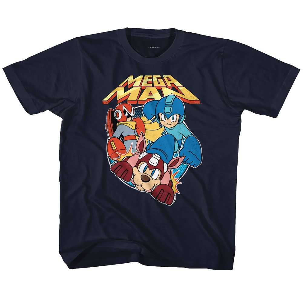 Mega Man - FLAT COLORS Youth Shirt