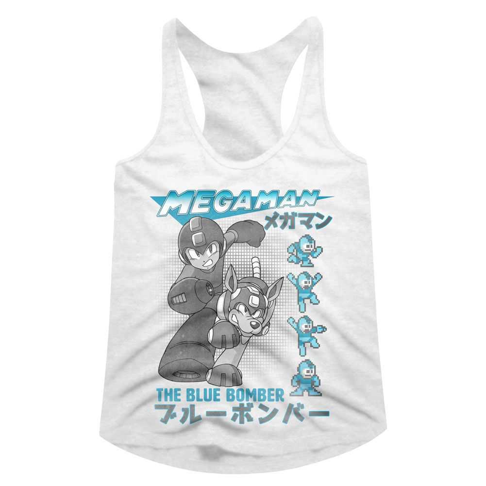 Mega Man - BLUE BOMBER Adult Shirt