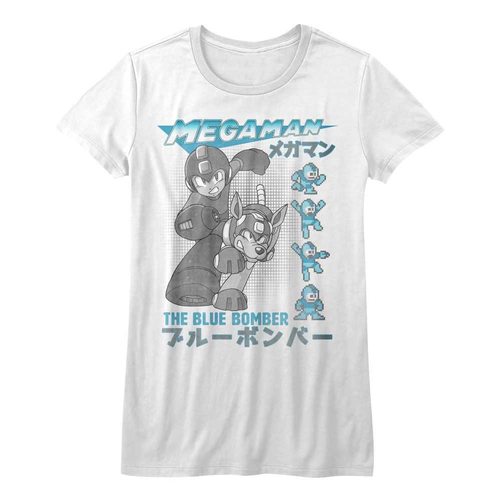 Mega Man - BLUE BOMBER Adult Shirt