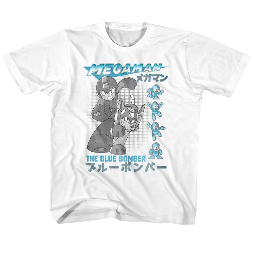 Mega Man - BLUE BOMBER Youth Shirt