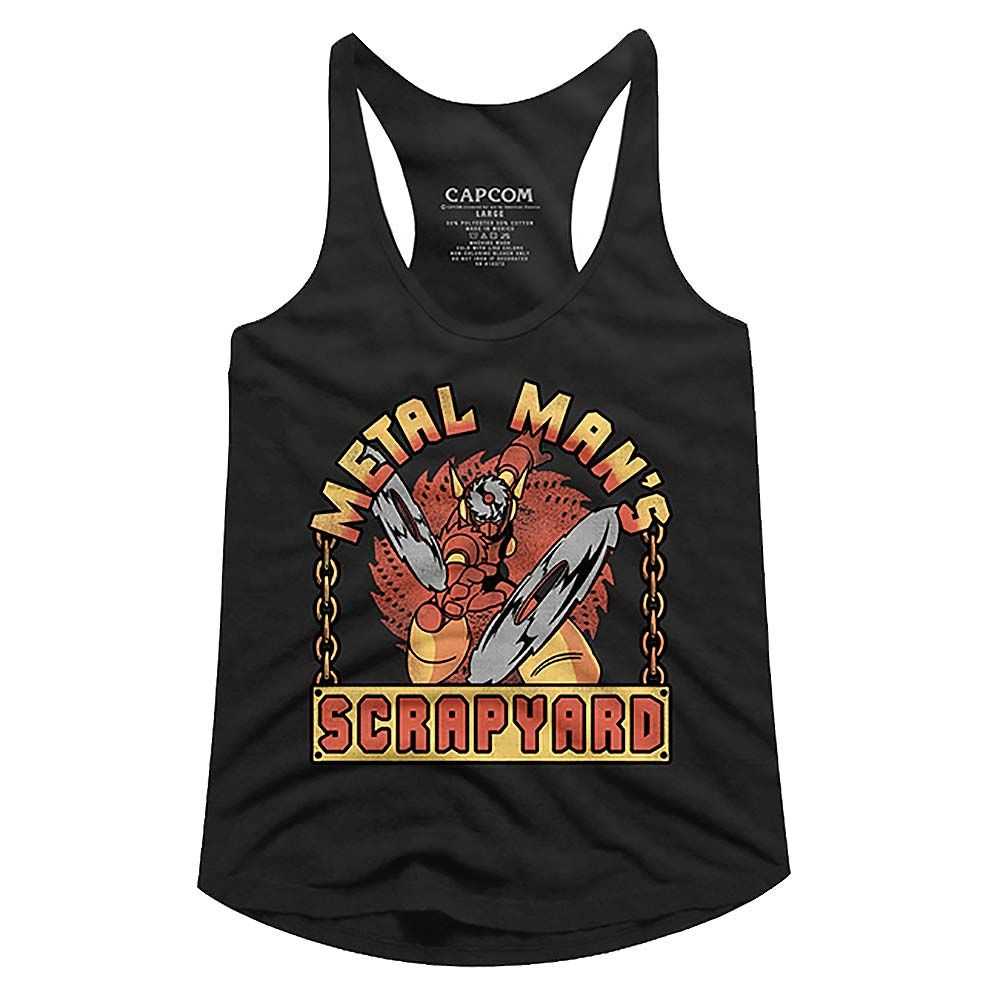Mega Man - SCRAPYARD SIGN Adult Shirt