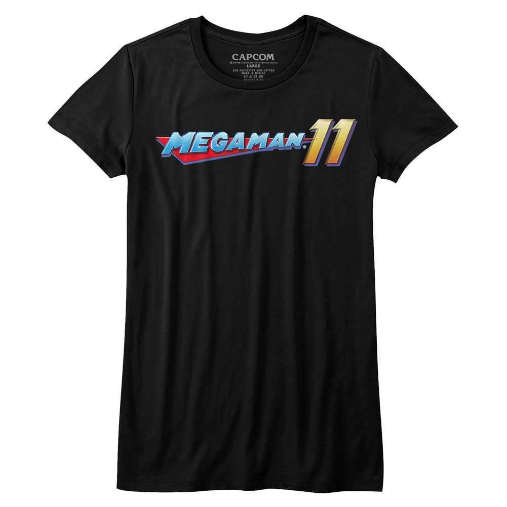 Mega Man - MEGA LOGO Adult Shirt