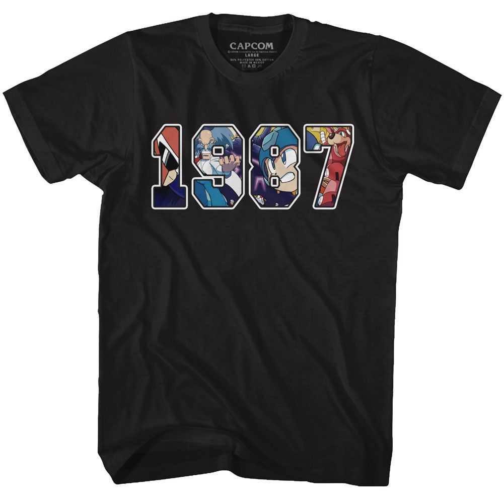 Mega Man - 1987 Adult Shirt