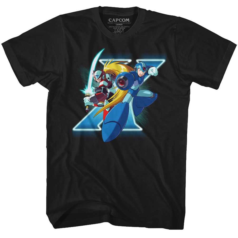 Mega Man - X AND ZERO Adult Shirt