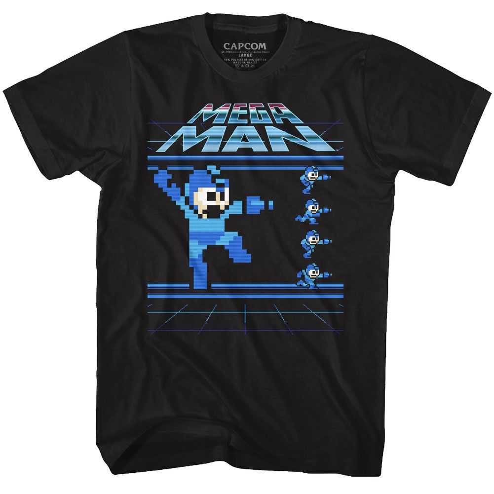 Mega Man - MEGAMEN Adult Shirt