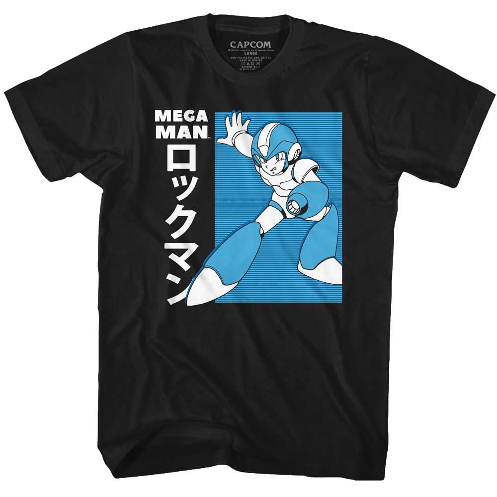 Mega Man - MEGA MAN JPN Adult Shirt