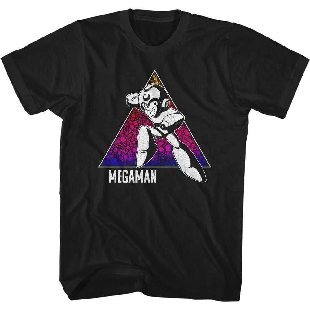 Mega Man - COLOR TRIANGLE Adult Shirt
