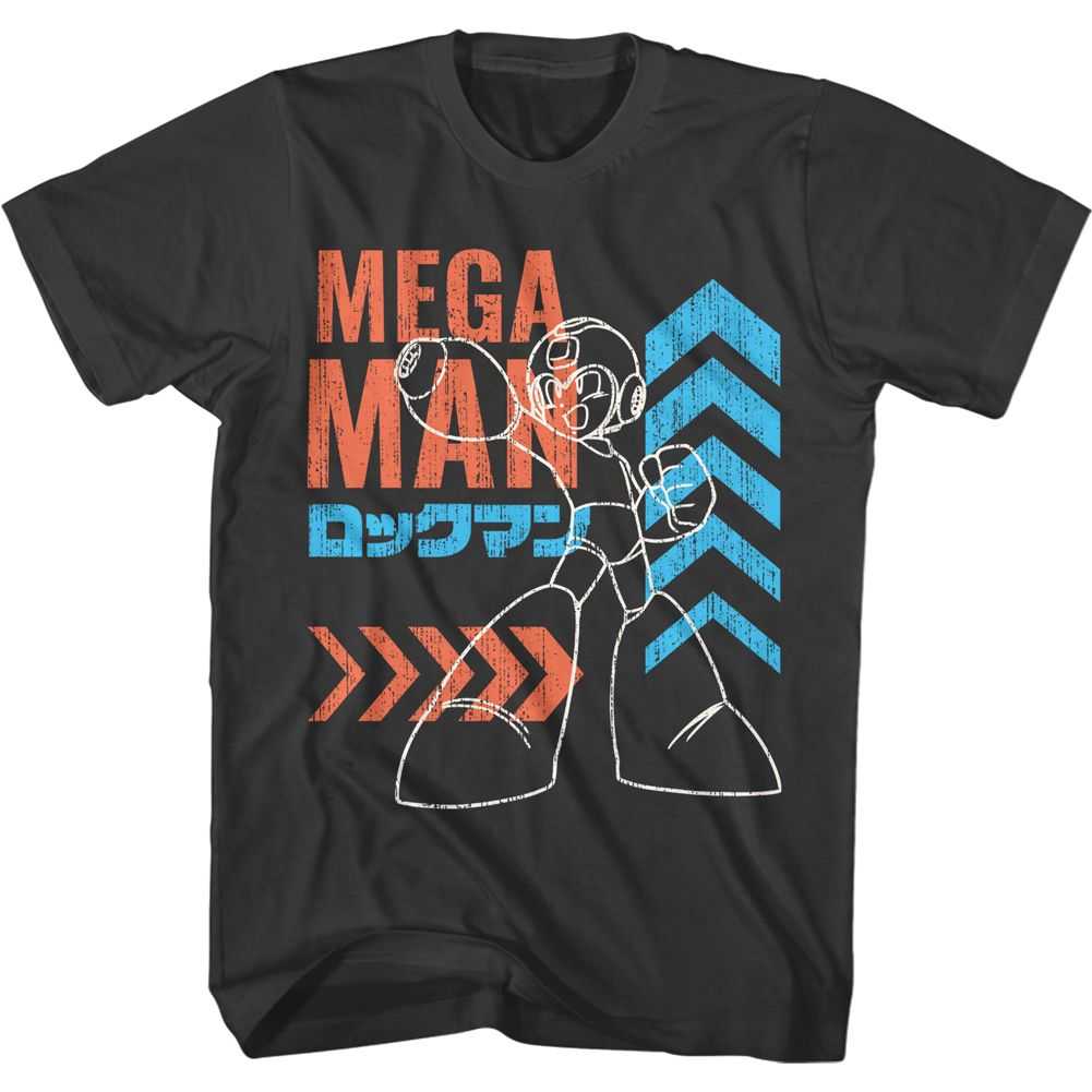 Mega Man - ARROWS Adult Shirt