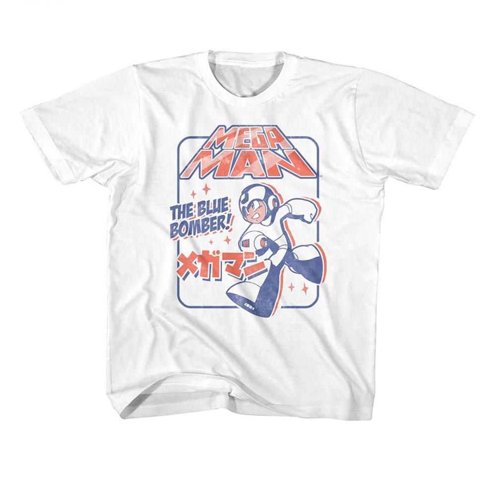 Mega Man - MEGAMAN BLUE BOMBER AGAIN Youth Shirt