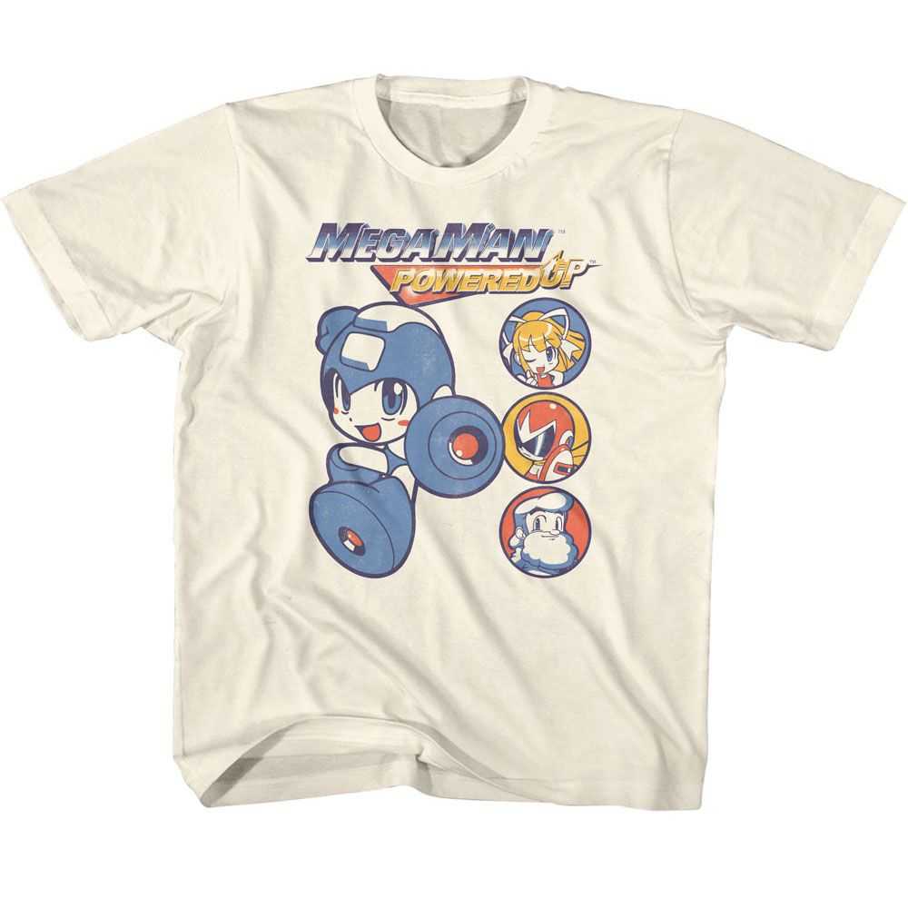 Mega Man - MEGA MAN CREW CIRCLES Youth Shirt