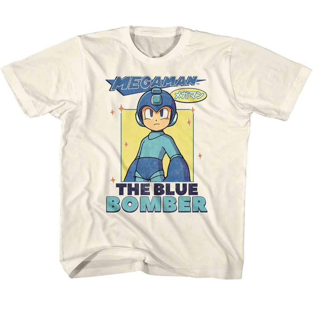 Mega Man - MEGA MAN THE BLUE BOMBER Youth Shirt