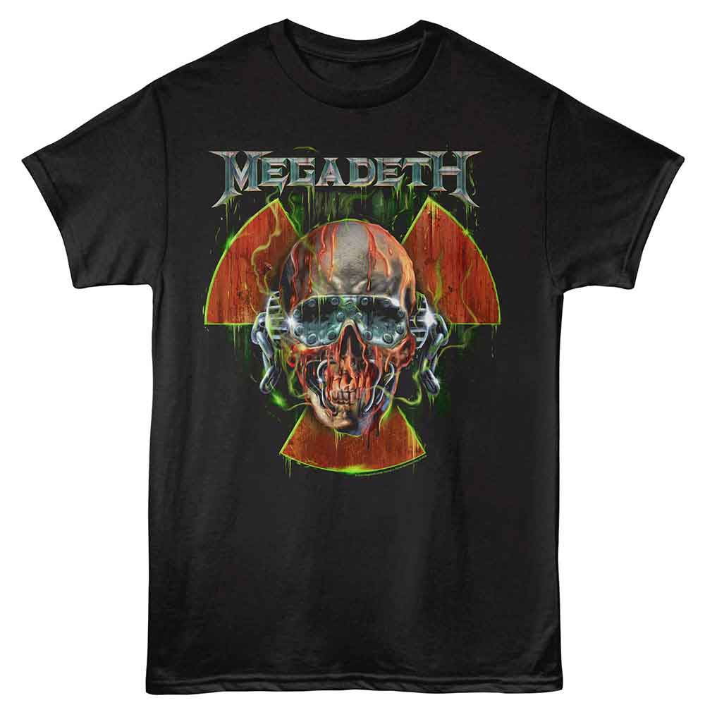 Megadeth - MEGADETH VIC AND RADIOACTIVE SYMBOL Adult Shirt