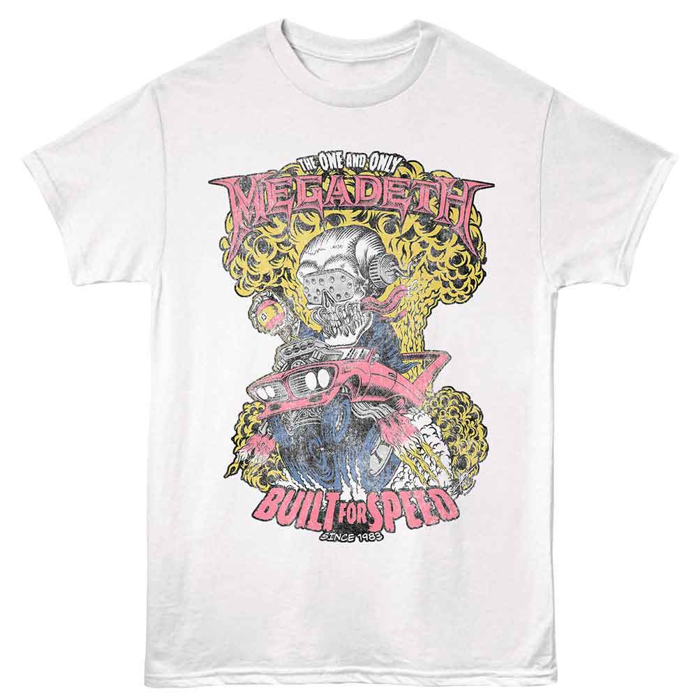 Megadeth - MEGADETH BUILT FOR SPEED Adult Shirt