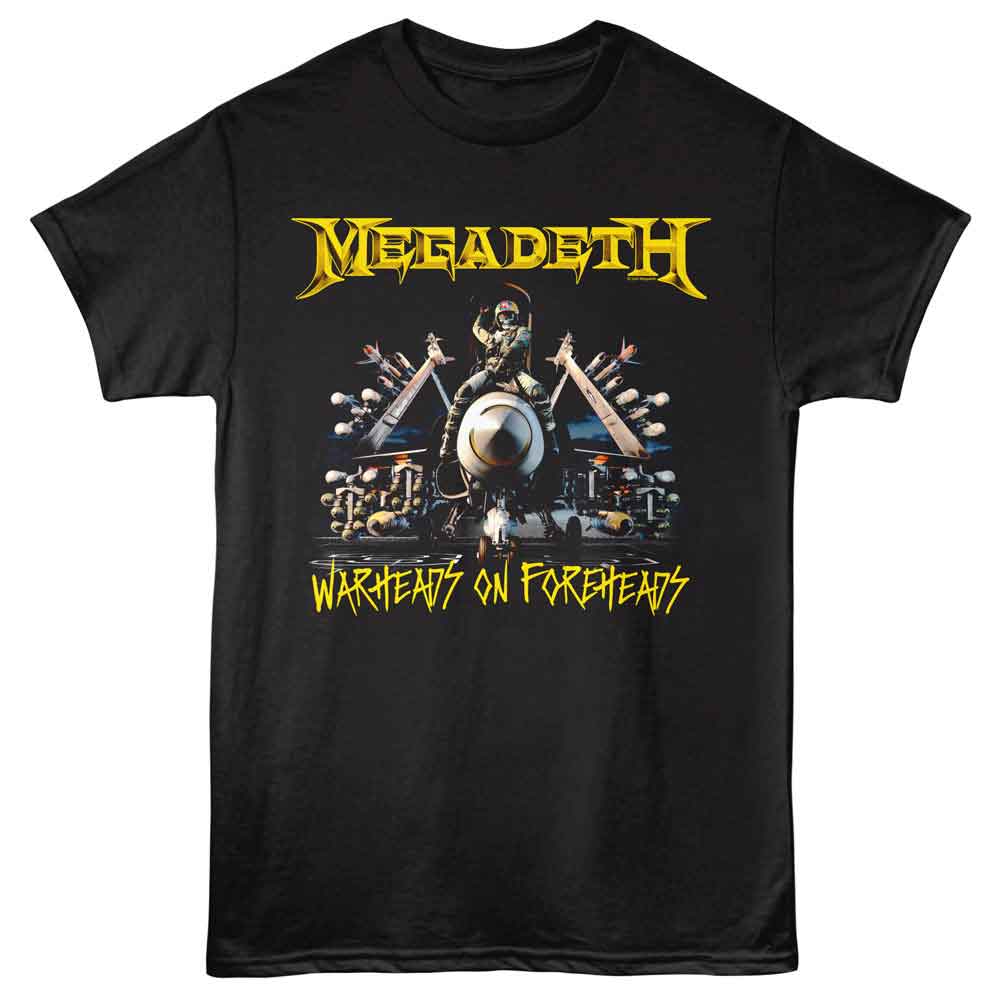 Megadeth - MEGADETH WARHEADS Adult Shirt