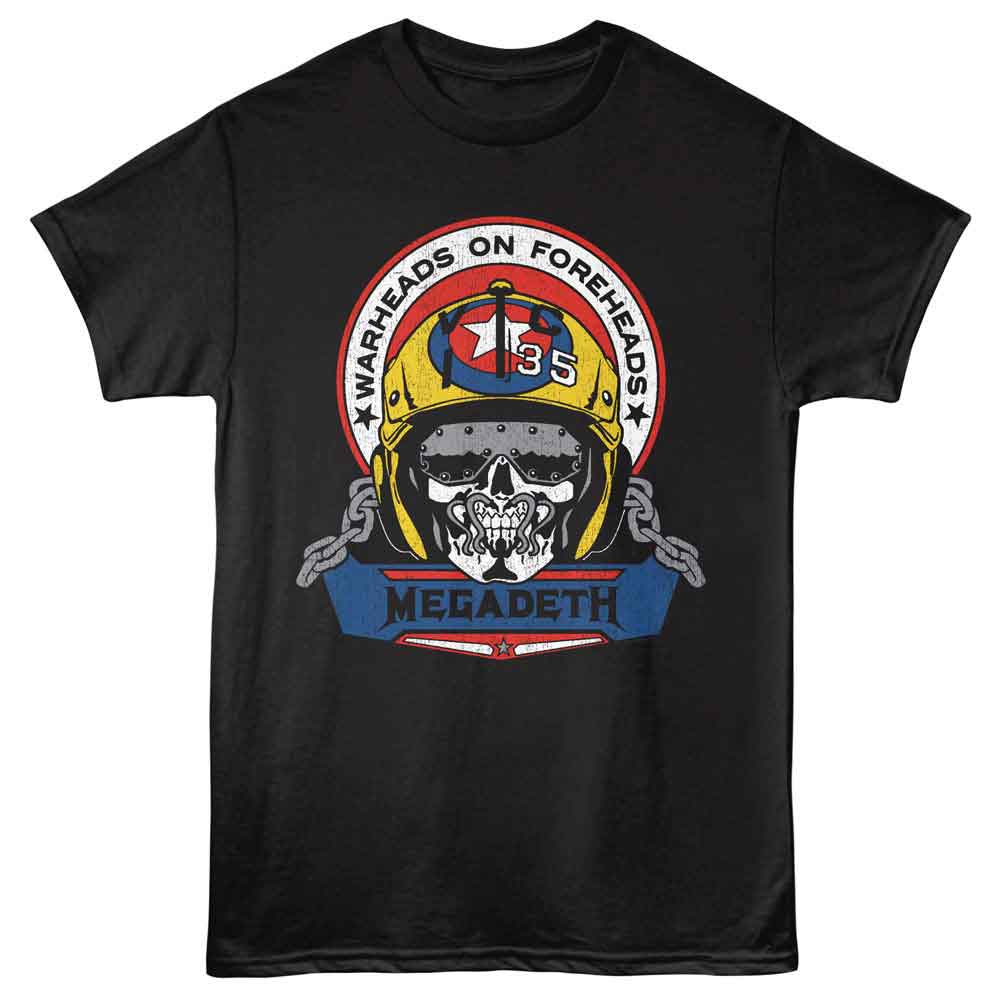 Megadeth - MEGADETH VIC HEAD Adult Shirt