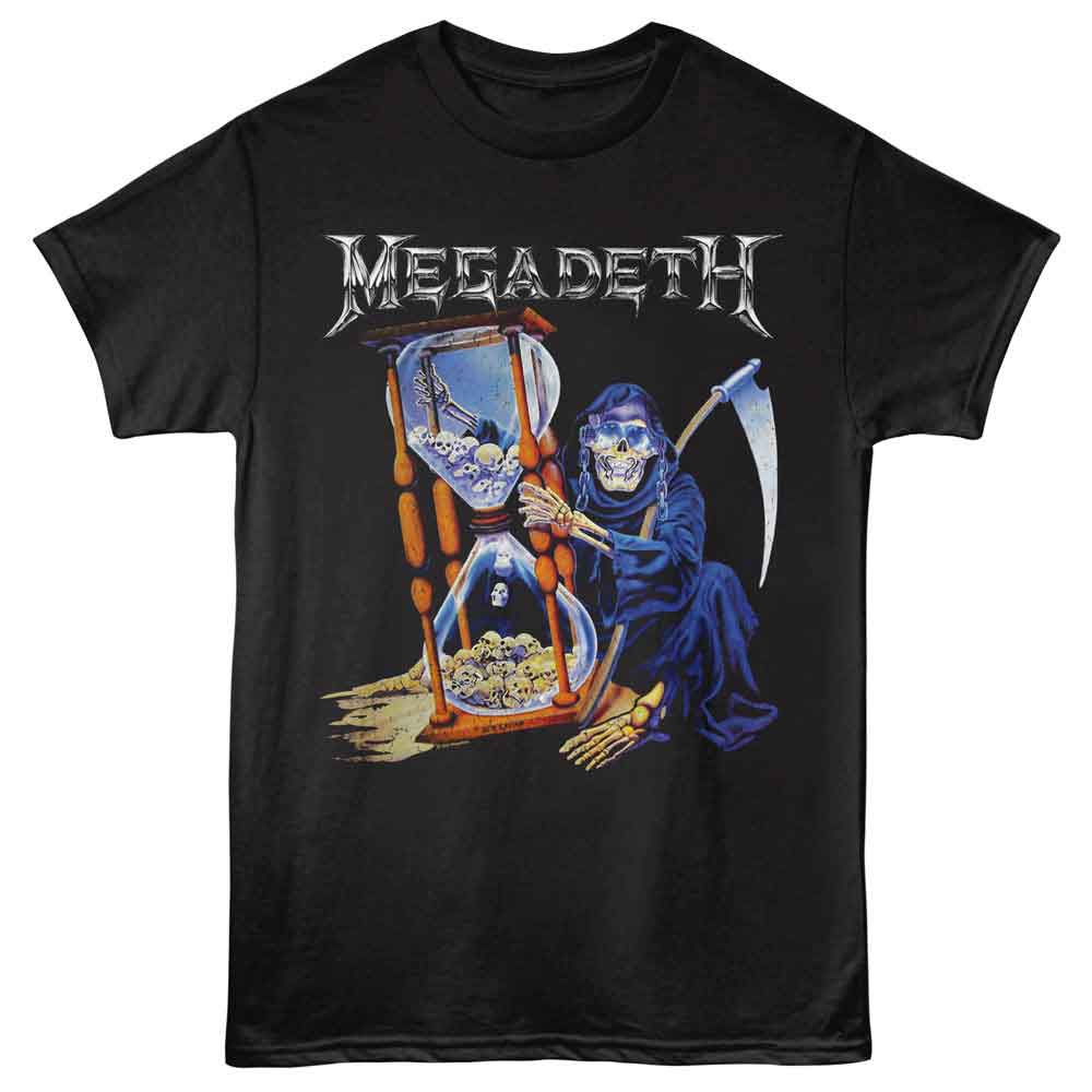 Megadeth - MEGADETH HOURGLASS Adult Shirt
