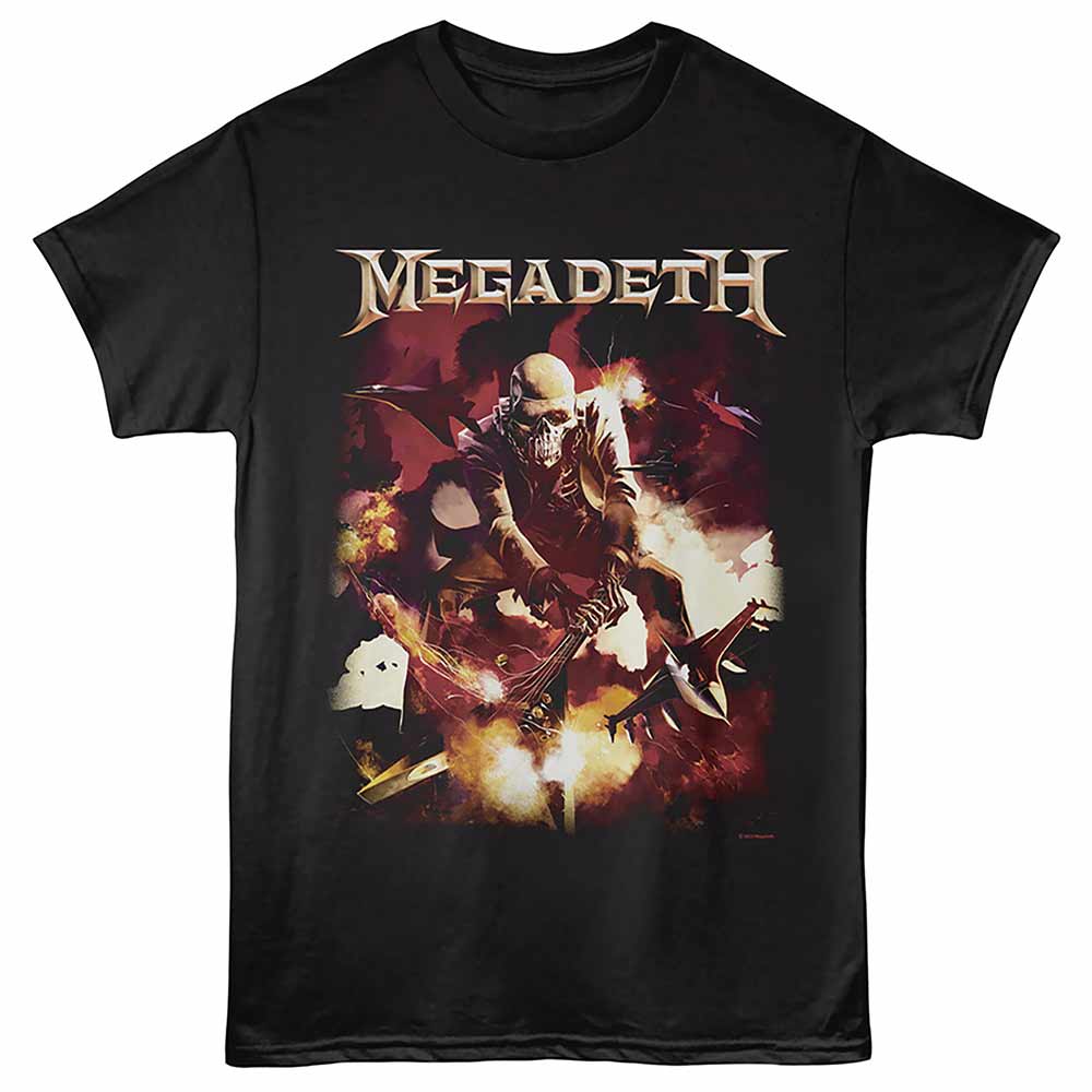 Megadeth - MEGADETH GUITAR SMASH Adult Shirt