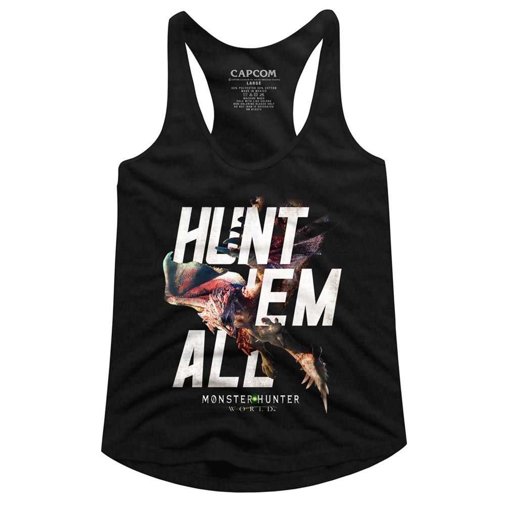 Monster Hunter - HUNT EM ALL Adult Shirt