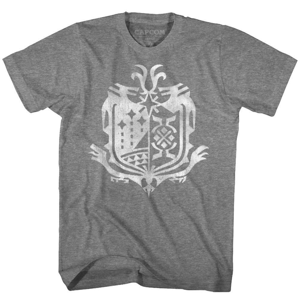 Monster Hunter - WEATHERED WORLD EMBLEM Adult Shirt