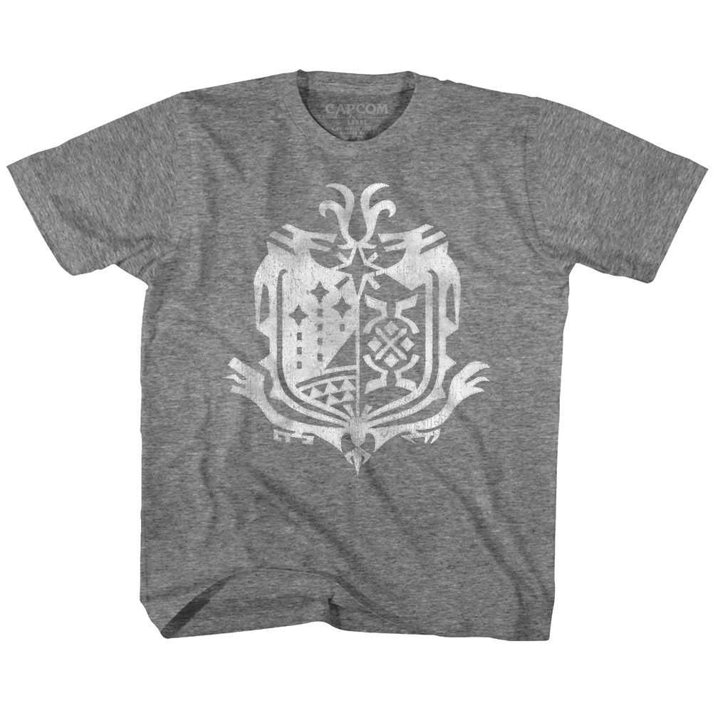Monster Hunter - WEATHERED WORLD EMBLEM Youth Shirt