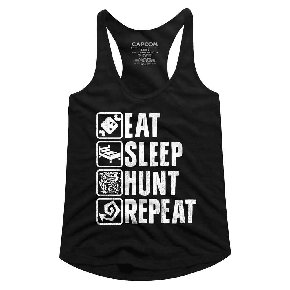 Monster Hunter - HUNT REPEAT Adult Shirt
