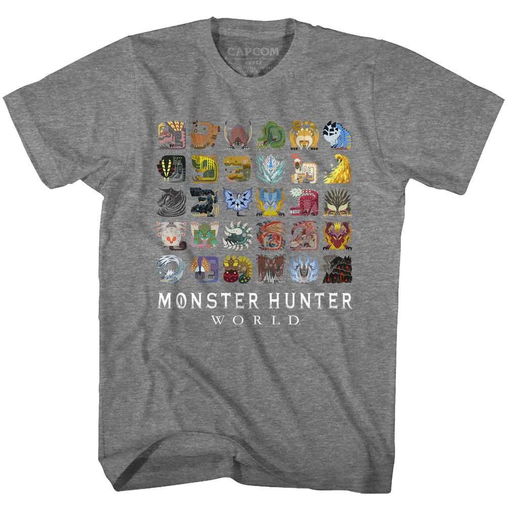 Monster Hunter - MHW ICONS Adult Shirt