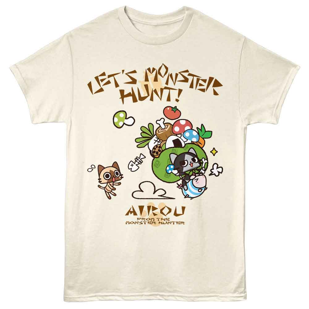 Monster Hunter - AIROU FROM MH Adult Shirt