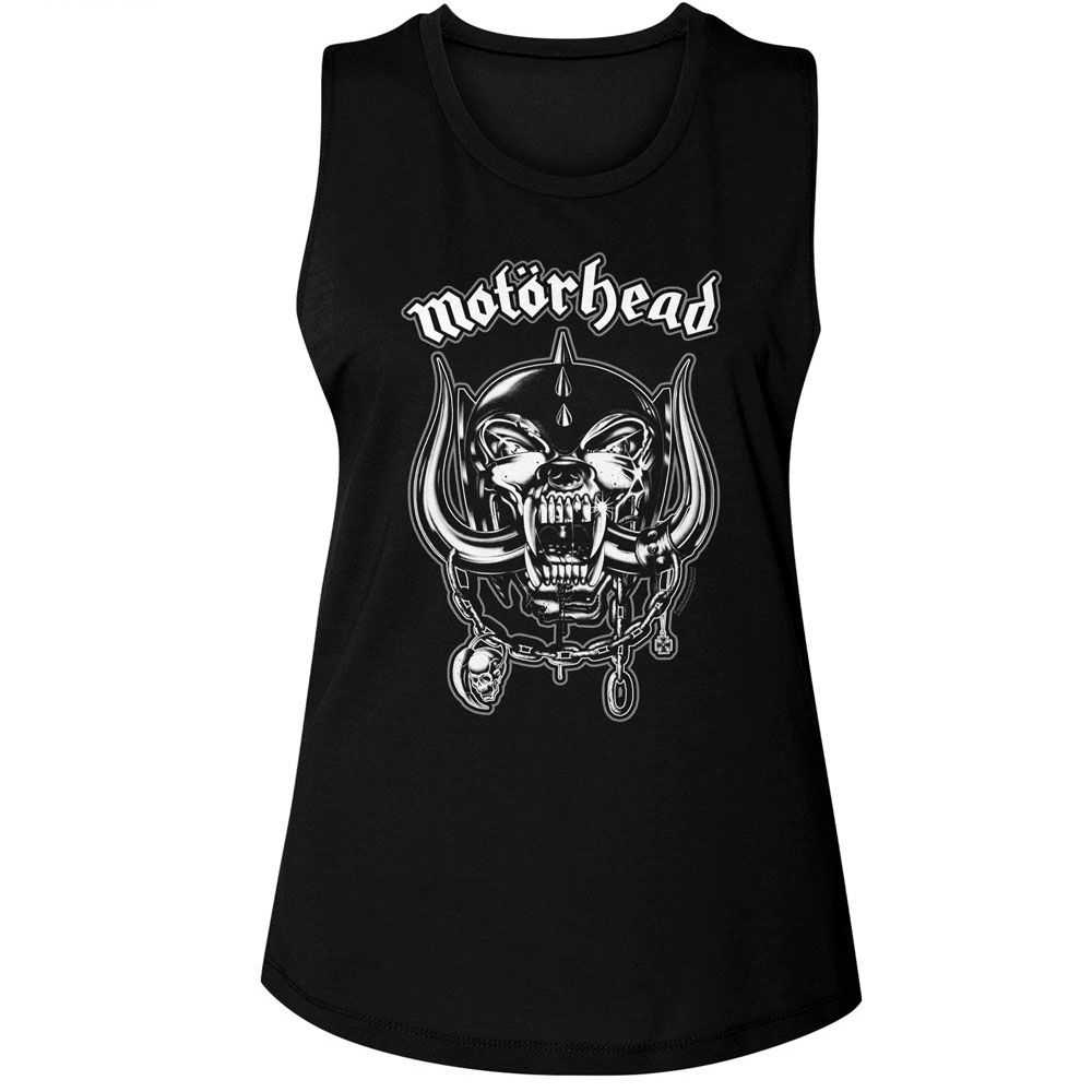 Motorhead - MOTORHEAD SNAGGLETOOTH AND LOGO Adult Shirt
