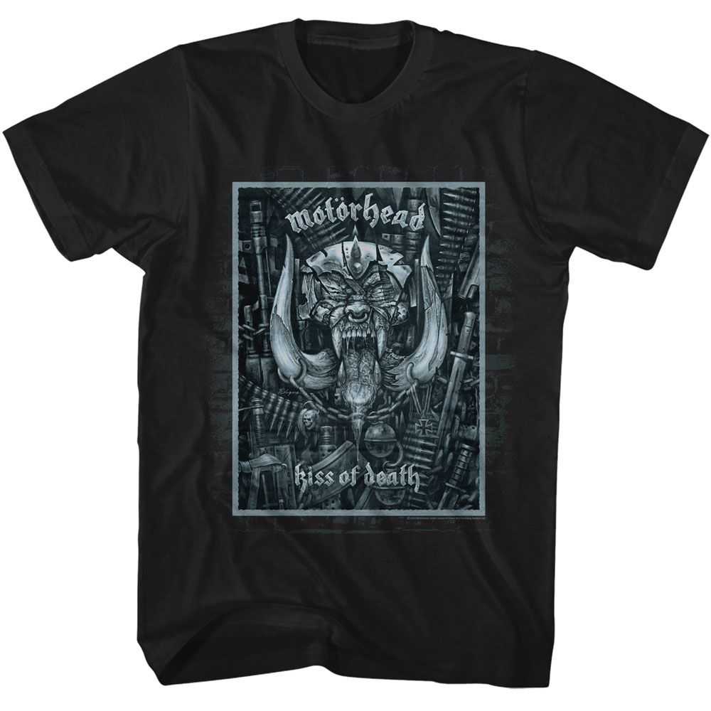 Motorhead - MOTORHEAD KISS OF DEATH Adult Shirt