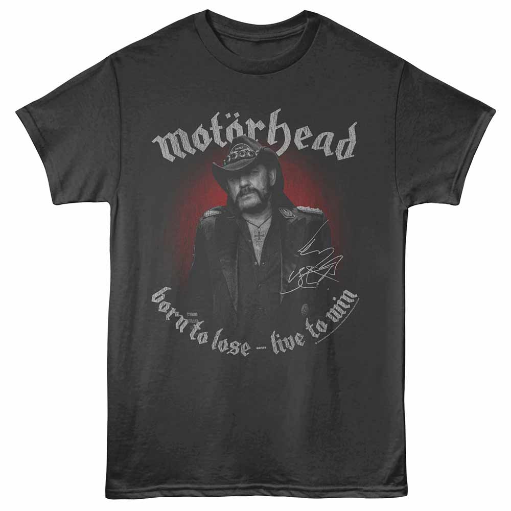 Motorhead - MOTORHEAD LEMMY BORN TO LOSE Adult Shirt